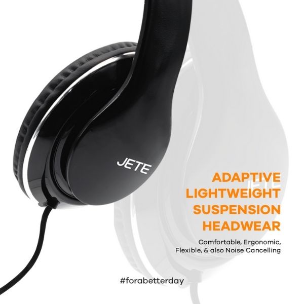 Headset Headphone JETE HB7 Noise Cancelling - Garansi 2 Tahun Rusak Tukar Baru