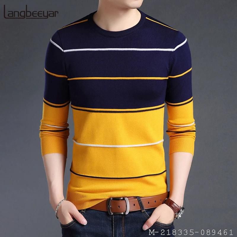 kaos salur  pria lengan panjang