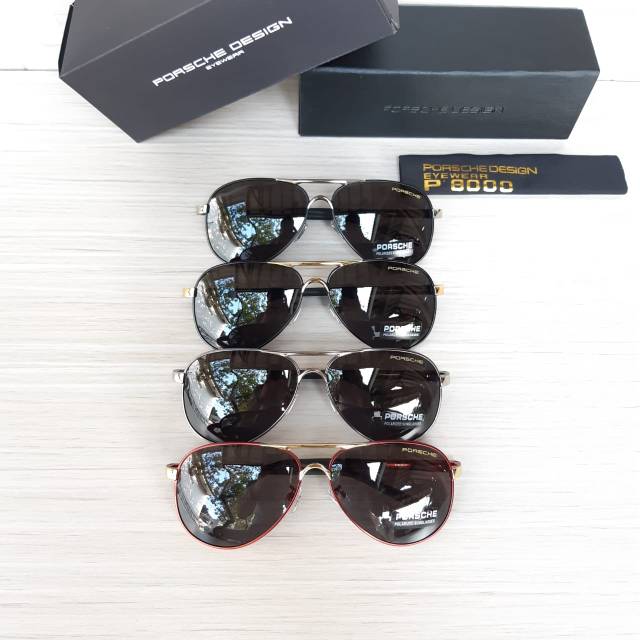 KACAMATA PRIA PORSCHE DESIGN 8503 POLARIZED FULL SET