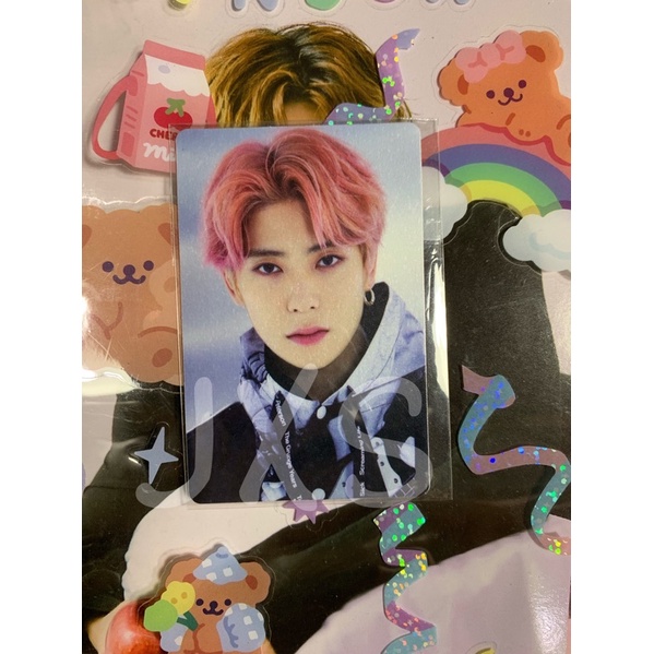 OFFICIAL PHOTOCARD NCT 127 JAEHYUN SUHUM PC STICKER JAEHYUN SUPERHUMAN (BOOKED)