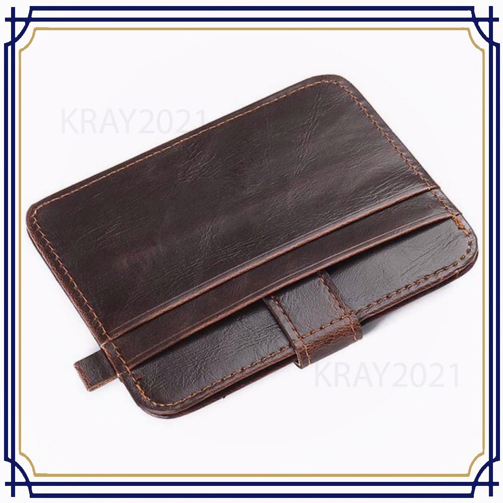 Dompet Kecil Kulit dengan Hasp Ring - WL031