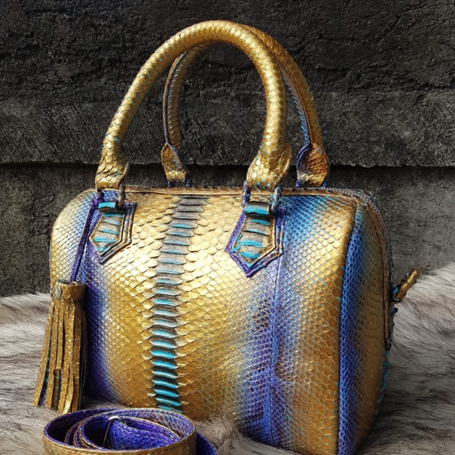 Tas speedy kulit ular python asli