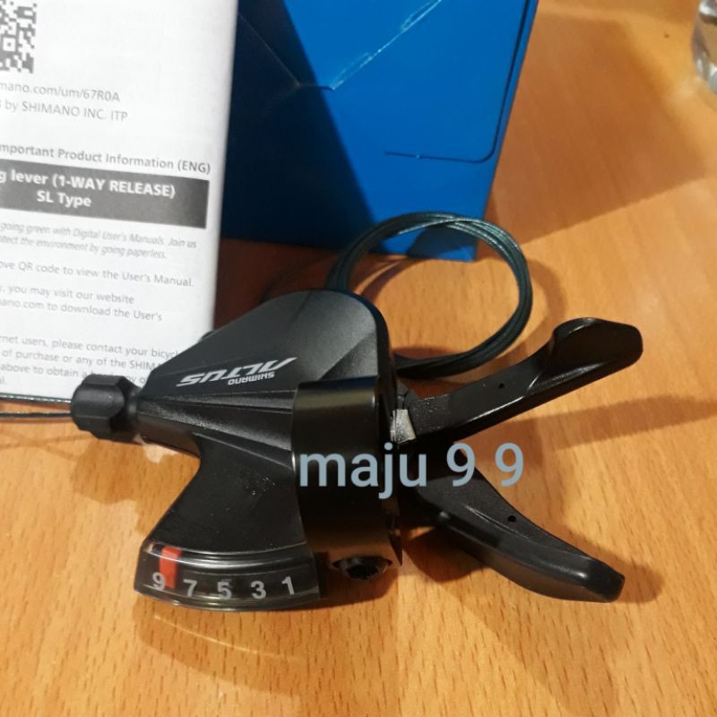 Shifter 3 x 9 Speed Shimano Altus SL-M2010 Original with Box Shimano