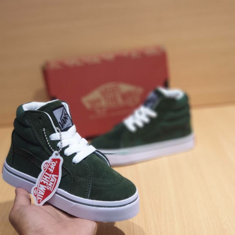 Sepatu sneakers anak balita cowok cewek laki laki perempuan mulai 2 tahun vans SK8 kids shoes