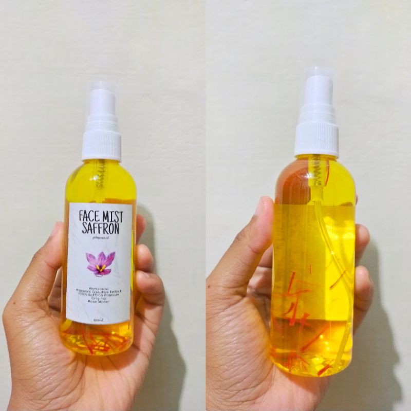 [ SAFRON 100Ml ] Facemist Spray Saffron with rose water