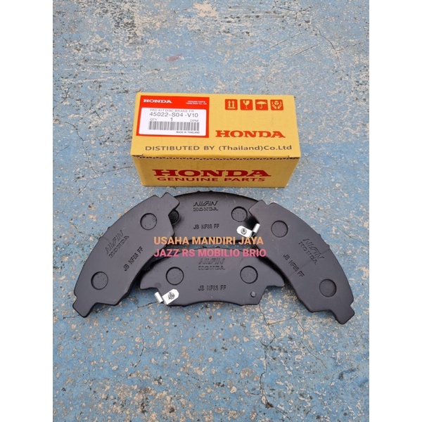 KAMPAS REM DEPAN JAZZ RS FREED MOBILIO STREEM 1.7 FERIO BRAKE PAD JAZZ RS