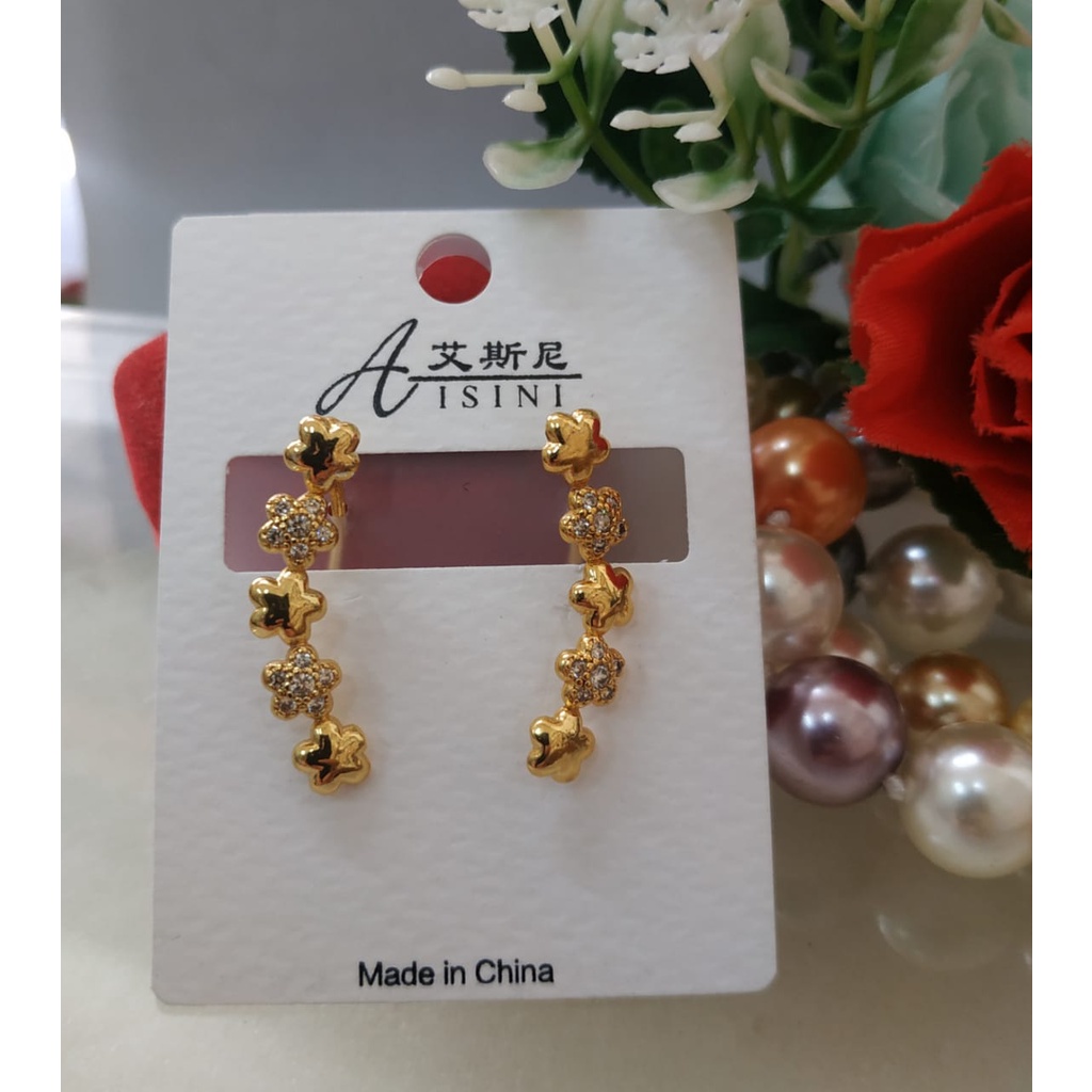 Anting Kenot/ Anting Titanium/ Anting Cewe/ Anting Anak Perempuan/ Anting Antik/ Anting unik/ Anting