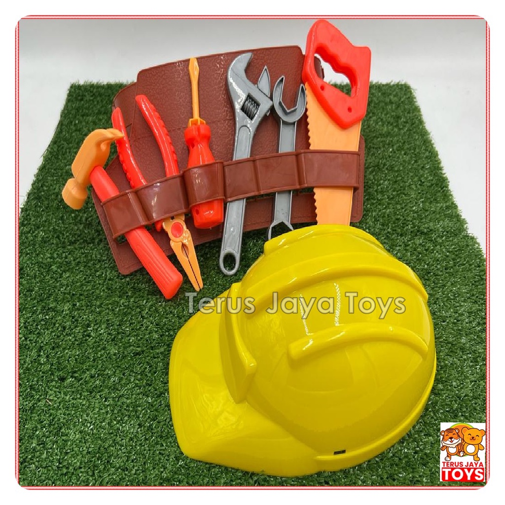 Mainan Perkakas /Mainan Alat Tool Set/Mainan Obeng Mainan Perkakas / Helm Tools Set