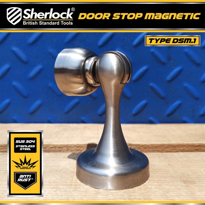 Door Stop Magnet - Sherlock Penahan Pintu SUS 304 Stainless SteeL