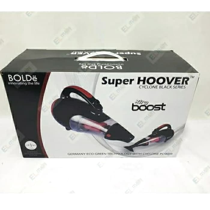 BOLDe Super Hoover Cyclone black series vacuum cleaner - penyedot debu otomatis  Original