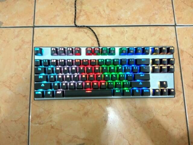 Keyboard Gaming Imperion Mech 7 Full Mechanical Key - MECH7 Imperion