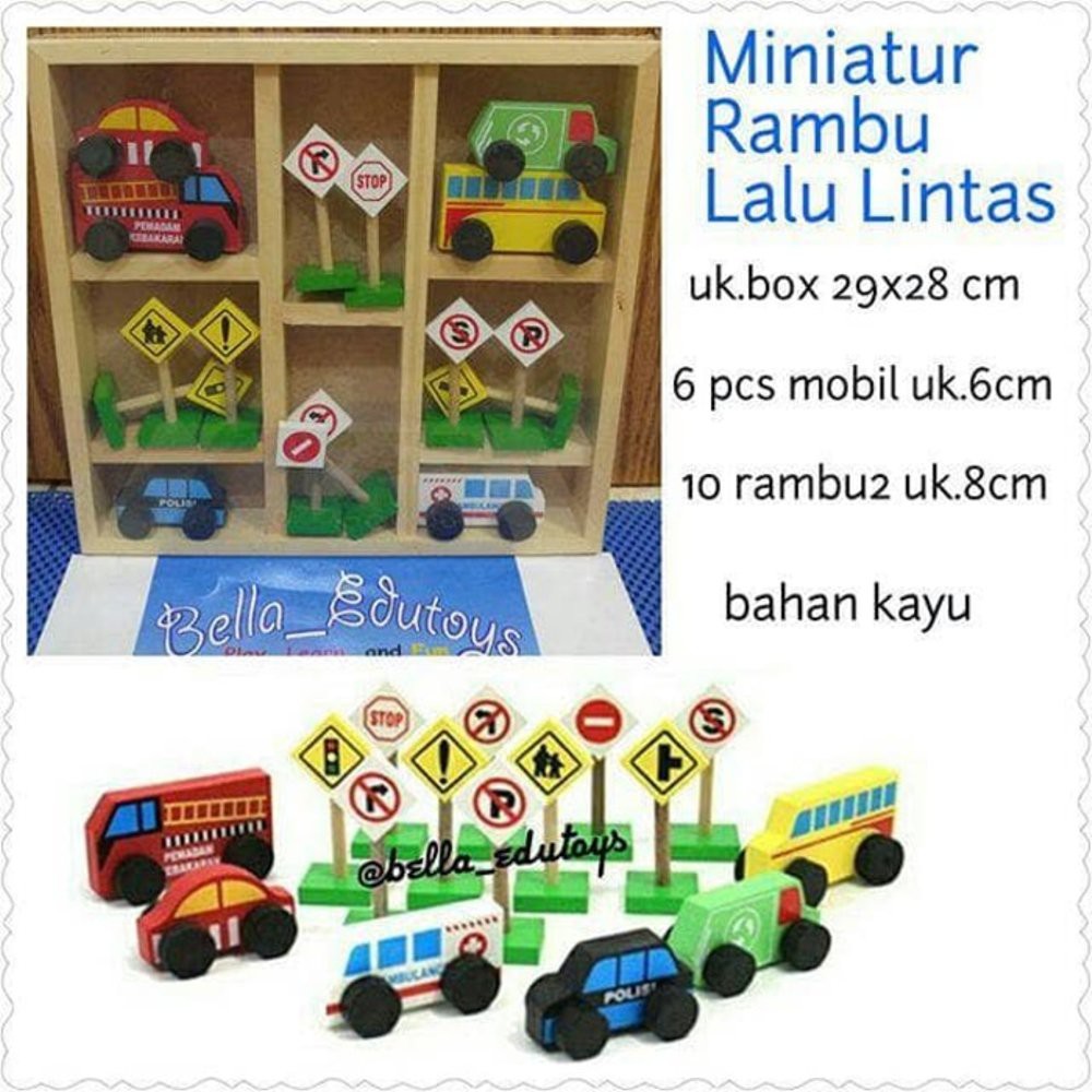 Diskon Miniatur Rambu Lalu Lintas