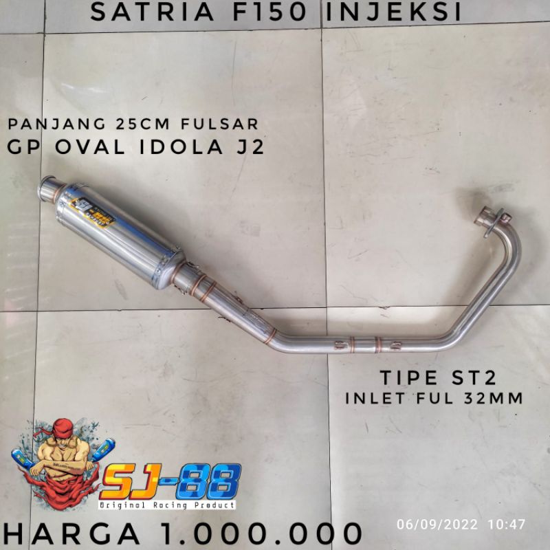 Knalpot sj88 fufi satria fu injeksi