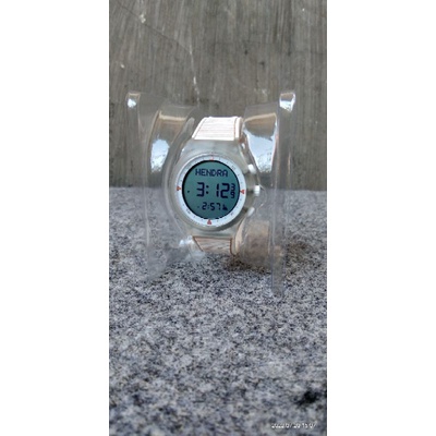 Jam tangan digital ALFAJR original white mulus normal