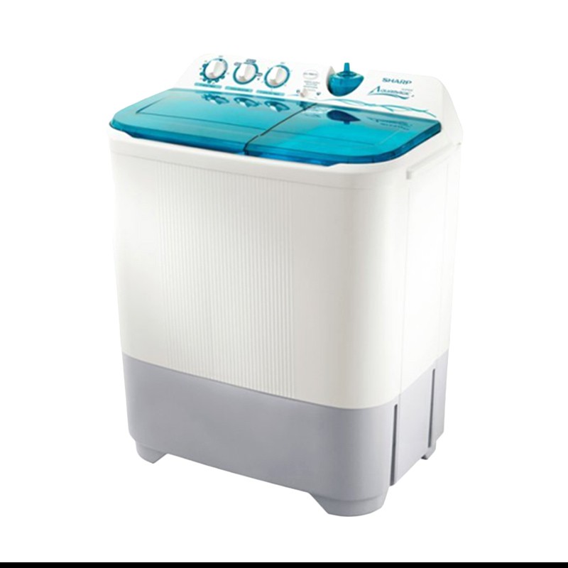 Mesin Cuci Sharp Aquamagic Mesin Cuci ES-T95CR Twintub Mesin Cuci [Low Watt/Super Aquamatic]