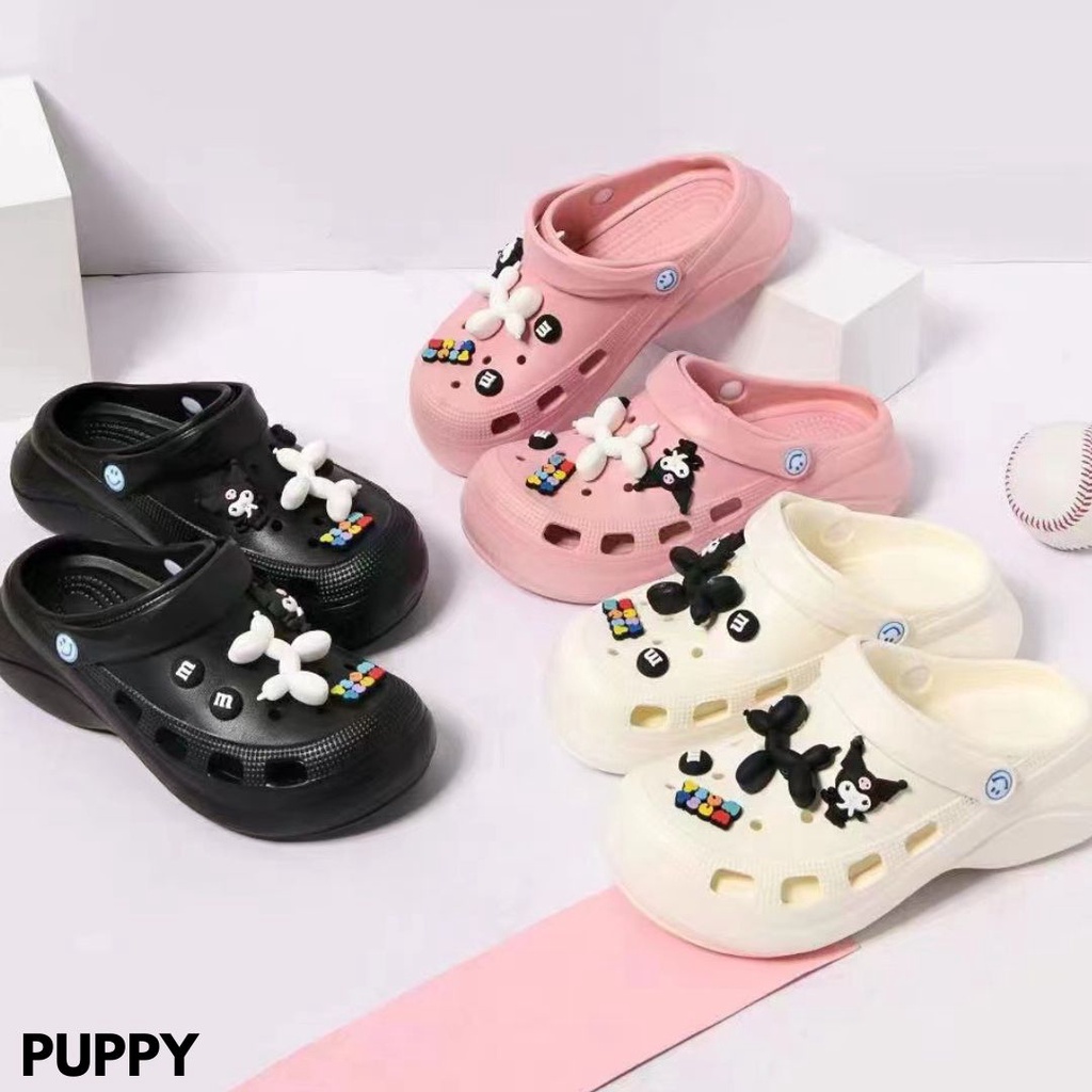 SANDAL BAIM WANITA KEKINIAN PALING POPULER HIGHSOLE NYAMAN DIPAKAI KEMANUPUN HARIAN RUBBER IMPORT PUPPY