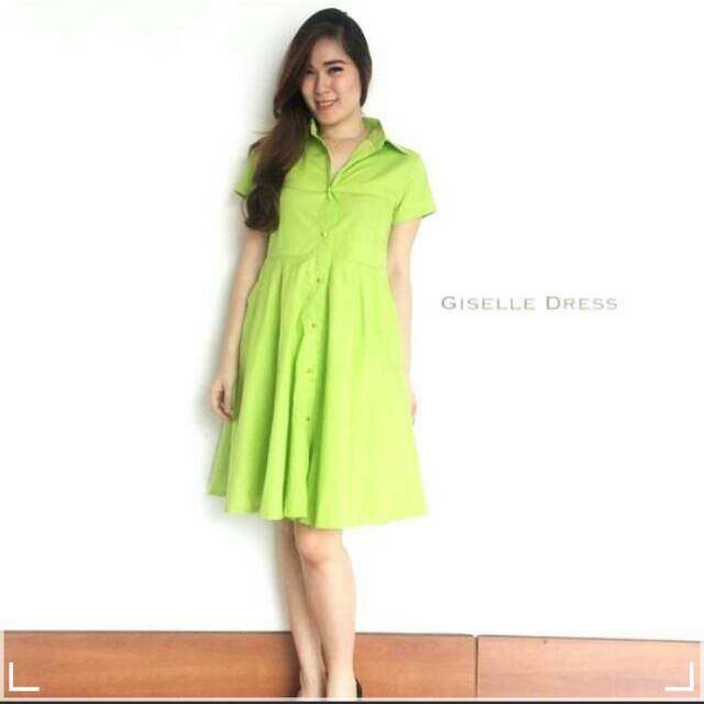HEINAILS NEW STUFF - Lime Green Dress by Vosshop