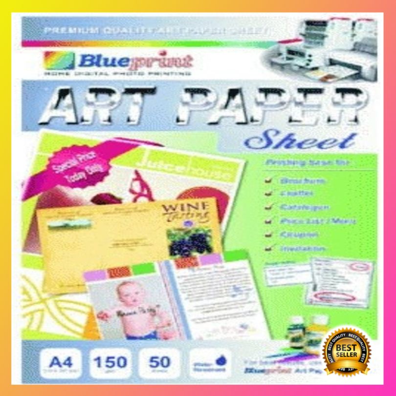 

Diskon Blueprint AP-A4150 - Art Paper Sheet A4