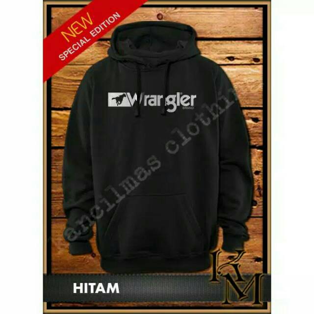 JAKET HOODIE WRANGLER NEW EDITION SIMPLE KEREN
