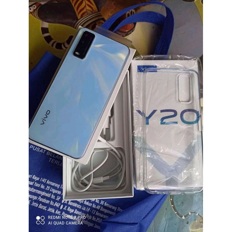 Hp Vivo Y20 Ram 3 64 Gb Second Indonesia