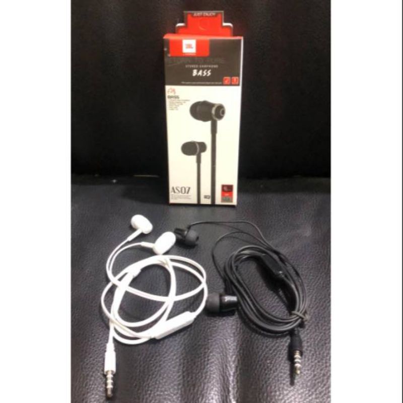 PROMO!!! Hf Handsfree Headset AS07 JBL Super Bass Murah Meriah