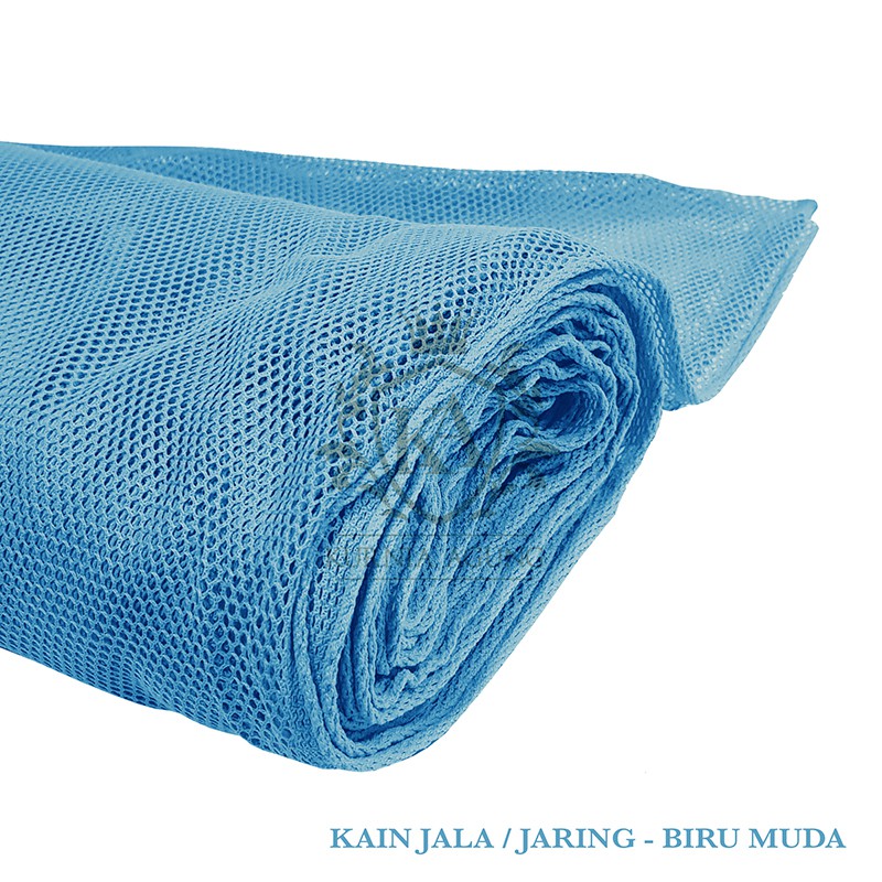 Kain Jala Net Jaring per 45cmx160cm Bahan Tas Gendongan Bayi Jaket Tebal Kualitas Premium