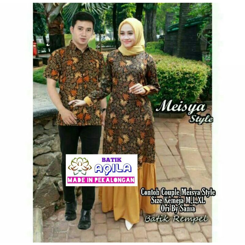 COPEL BATIK COMBINASI GAMIS STANDAR JUMBO SERAGAM GURU SERAGAM KATOR KONDANGAN