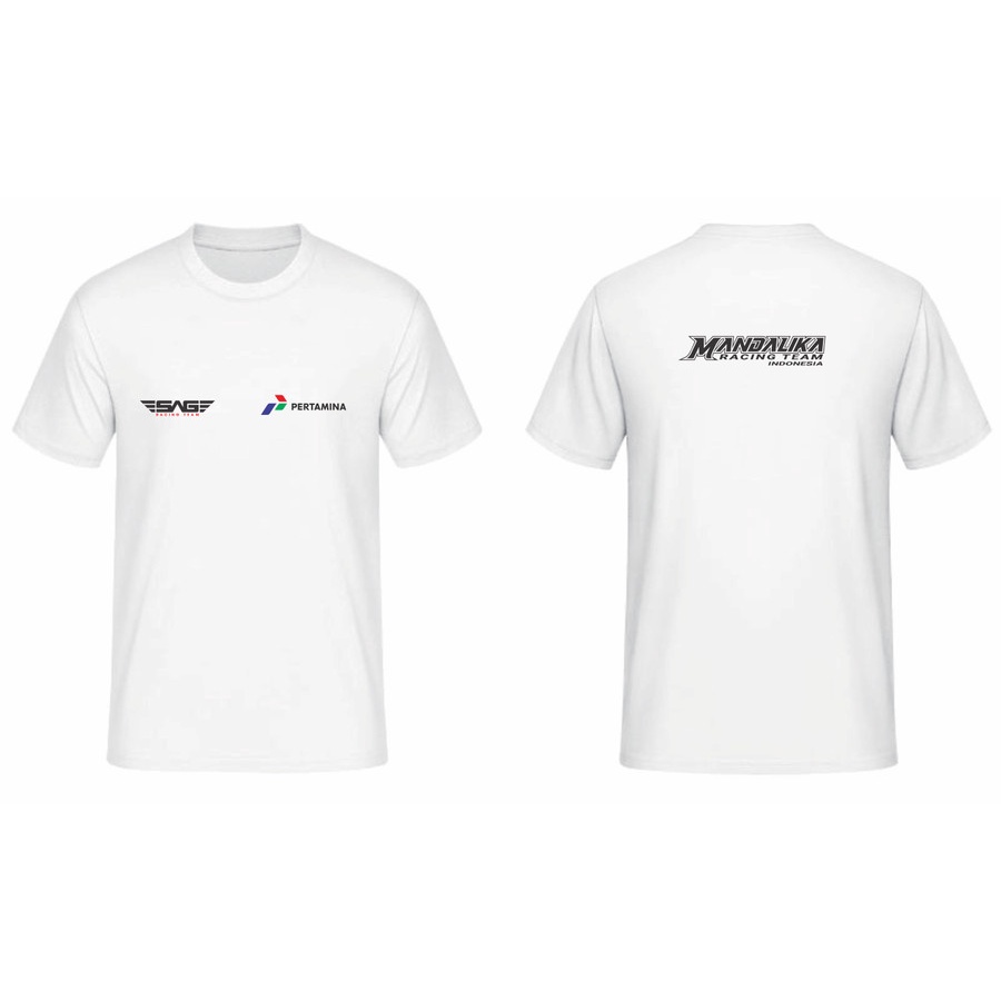 kaos pertamina mandalika racing team / baju mandalika racing team