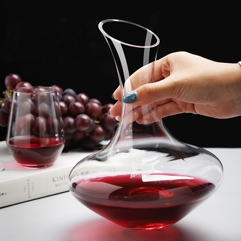 Jual Decanter Wine 1,3 Liter Red Wine Decanter Decanter Kaca