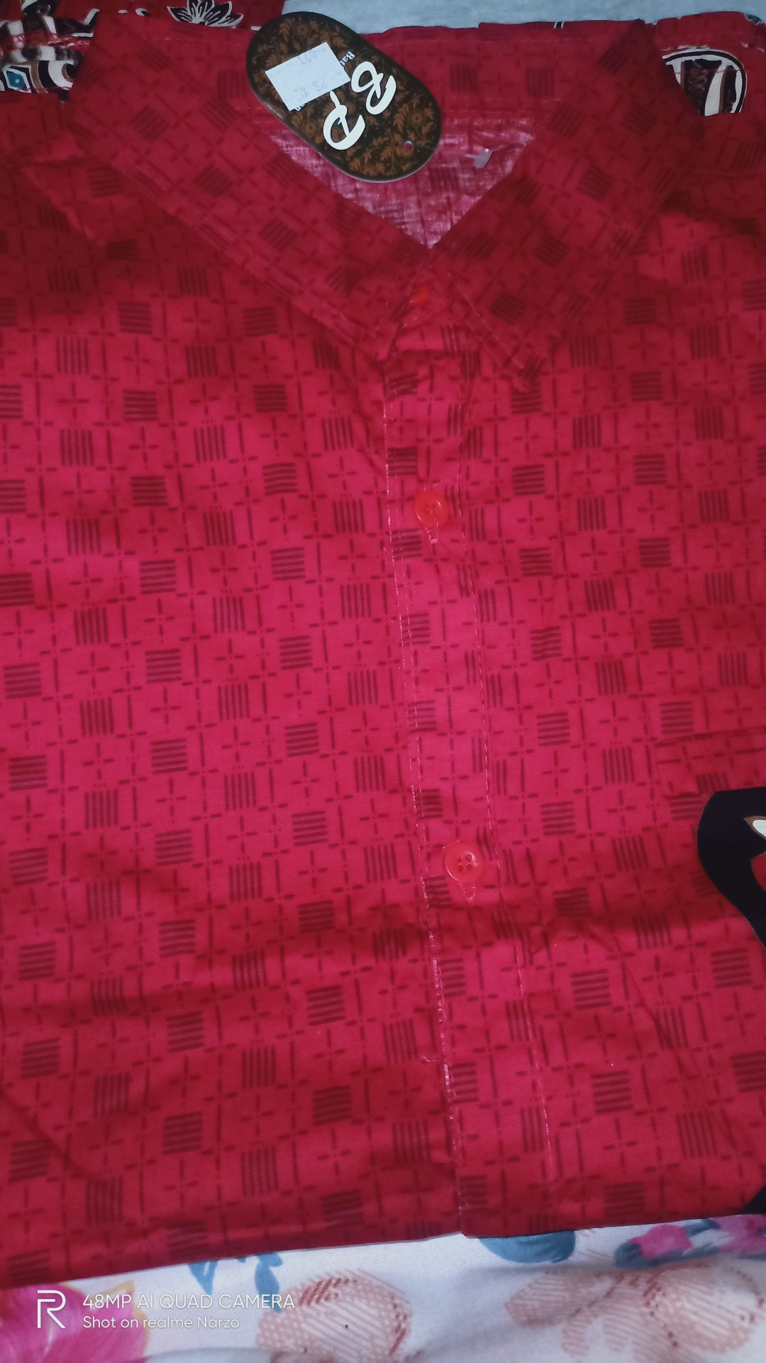 Kemeja Batik Co305 Red