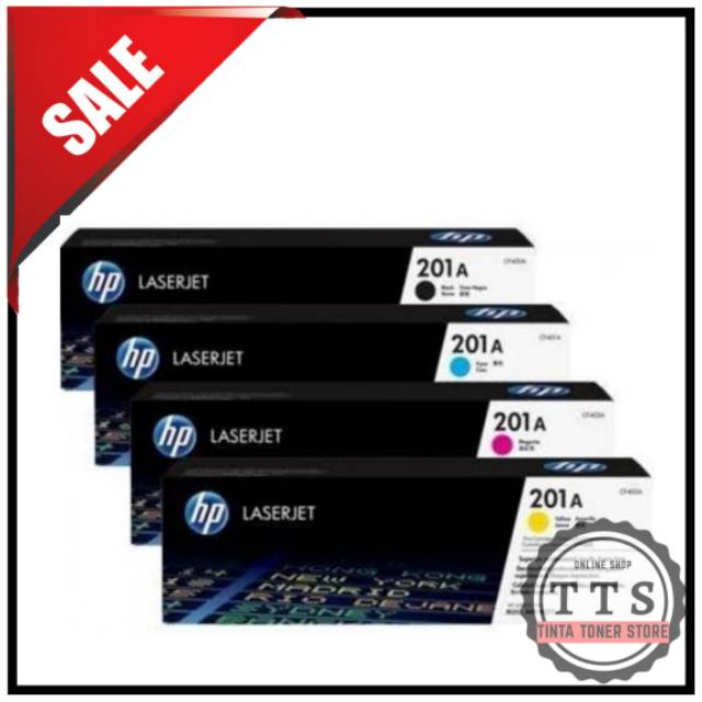 TONER HP LASERJET 201A C.Y.M.B 1 PAKET 4 WARNA