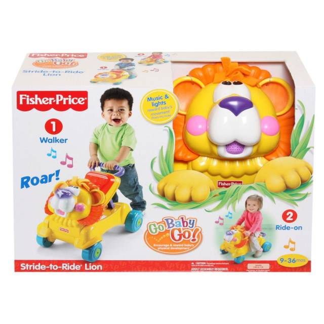 fisher price ride lion