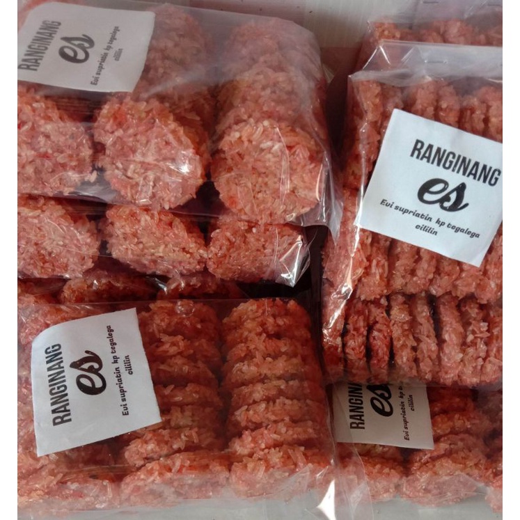 

Ranginang mentah rasa trasi isi 24 pcs khas cililin Bandung