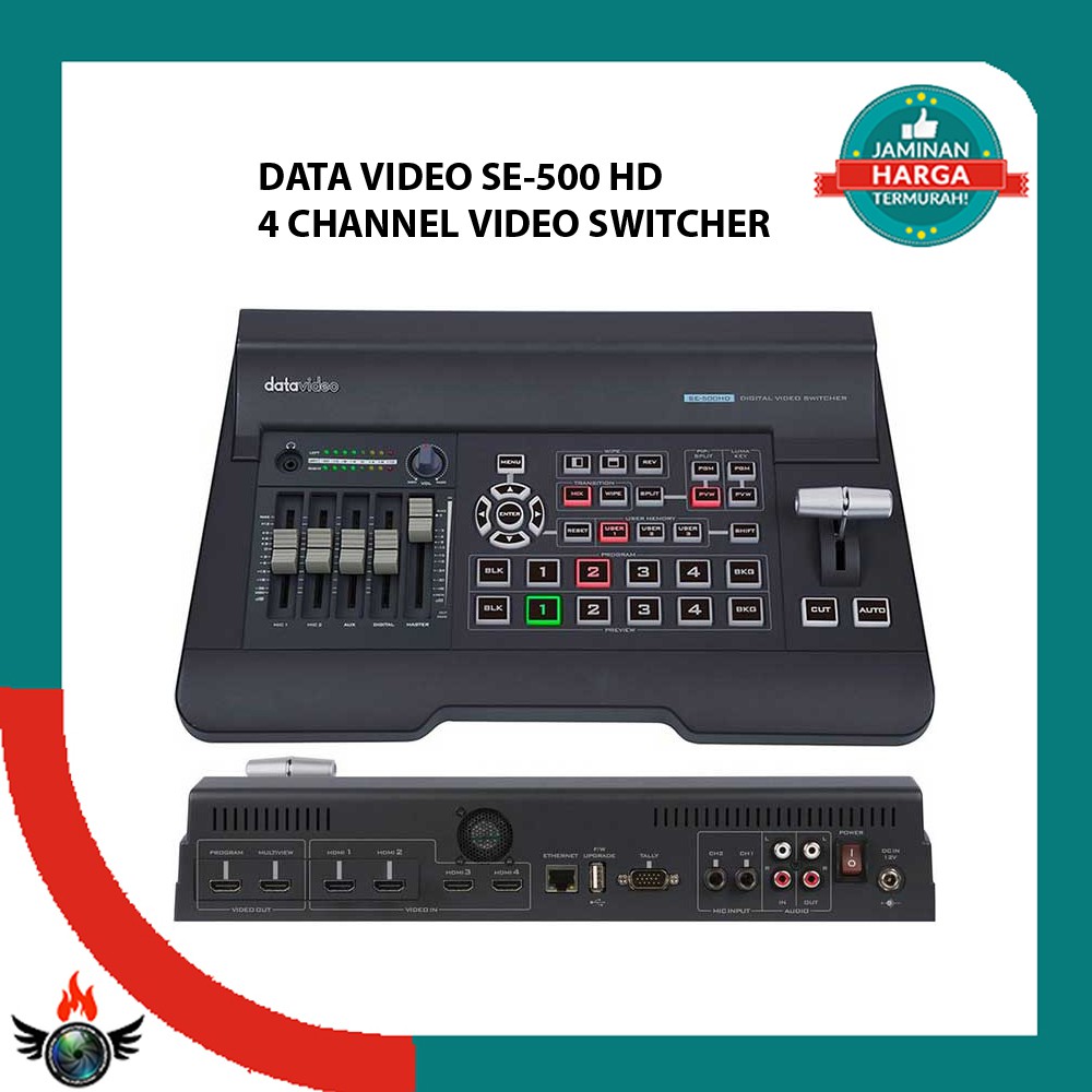 Datavideo SE-500 HD 4 Channel Video Mixer Switcher
