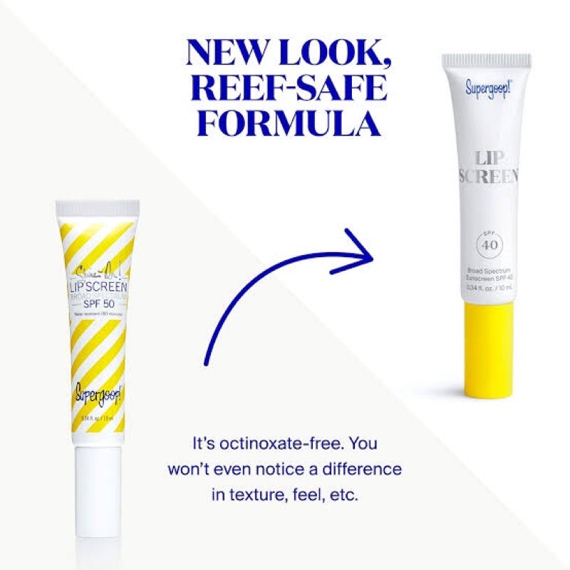 SUPERGOOP Shine on Lip Screen Broad Spectrum SPF 50 SUPERGOOP Lip Sunscreen Shopee Indonesia