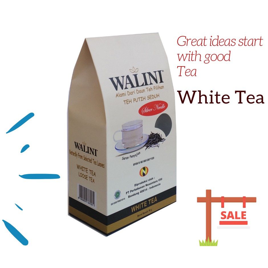 

White Tea Silver Needle Walini Pouch 50 gr