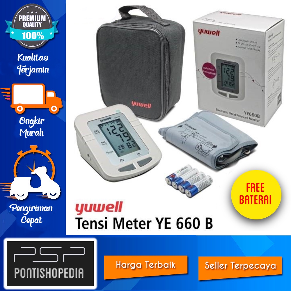 Tensimeter Digital Alat Tensi Tekanan Darah YUWELL