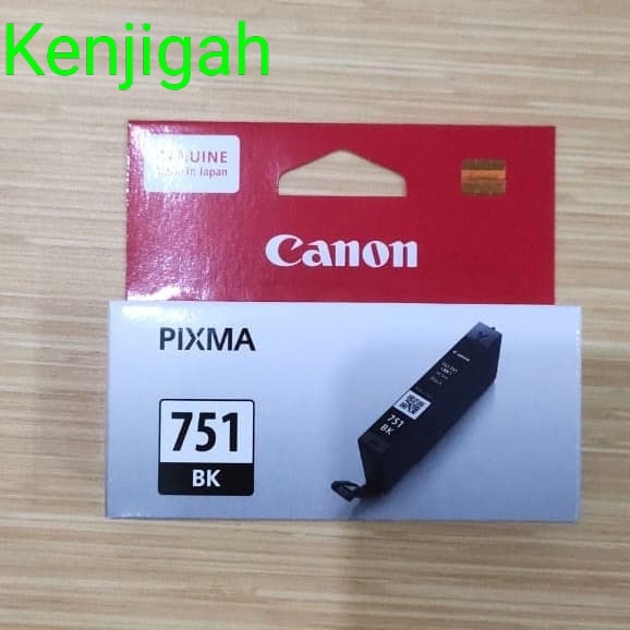 Tinta Canon Catridge 751 Black CLI-751 Hitam Original p7270 ip8770 ix6770 ix6870