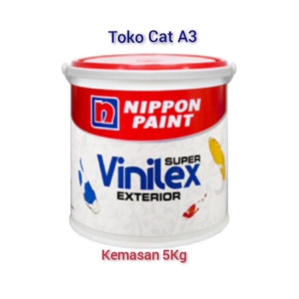 Vinilex Super Exterior Pewter Grey 5Kg /  Cat Tembok Luar