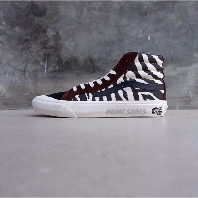 Vans x TAKA HAYASHI Sk8-Hi Style 138 LX (Suede/Canvas) Zebra