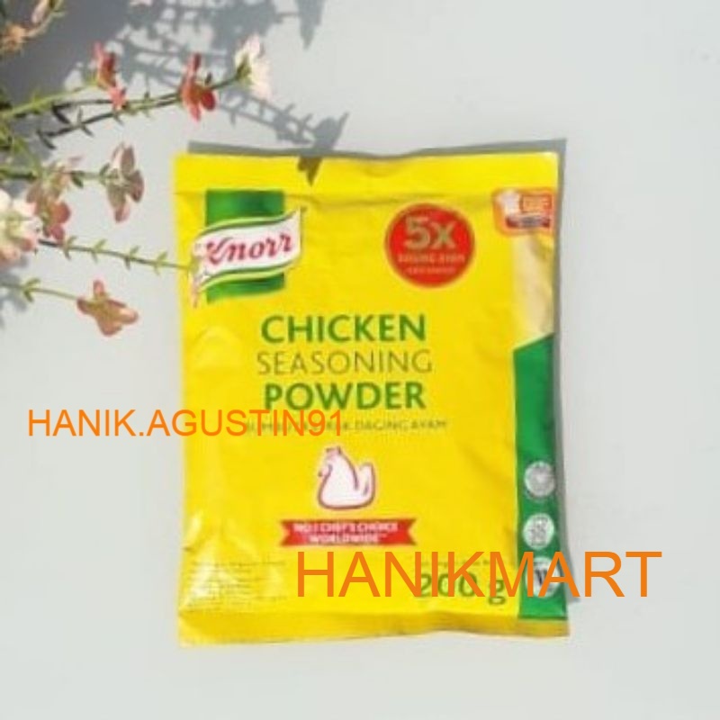 

Knorr Chicken Seasoning Powder 200g / kaldu ayam