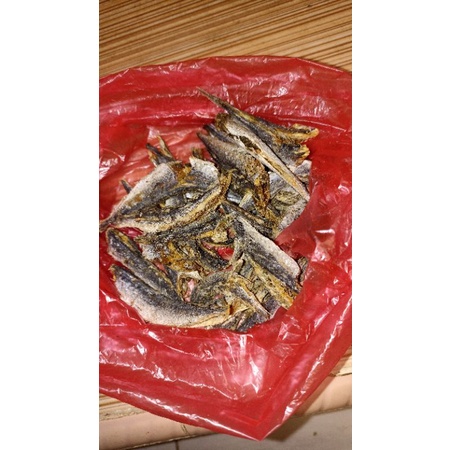 

ikan asin rebus