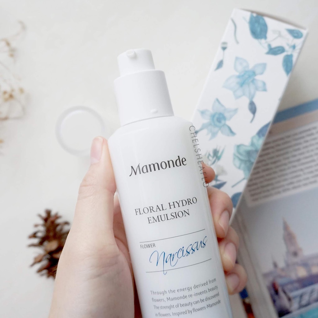 SALE NEAR Expaired (BPOM Original) Mamonde Floral Hydro Ampoule Toner Emulsion 150ML Fullsize - Hyaluronic Acid &amp; Narcissus Flower - Hydrating Toner Gel Untuk Kulit Kering