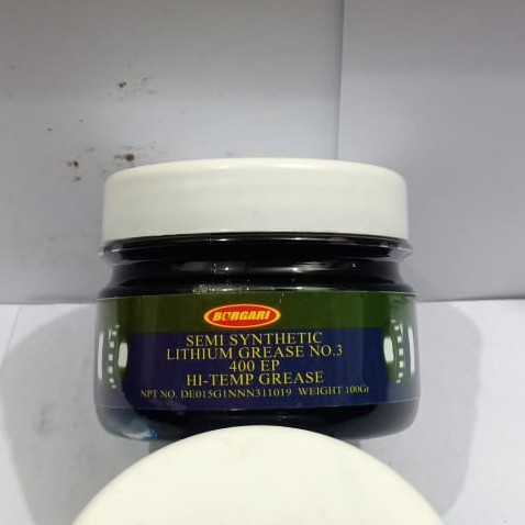 GEMUK BURGARI BIRU 100gr SEMI SYNTHETIC NO. 3 400 EP HI-TEMP GREASE