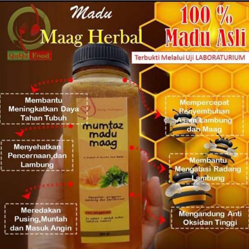 

Madu Maag Herbal Mumtaz 350gram