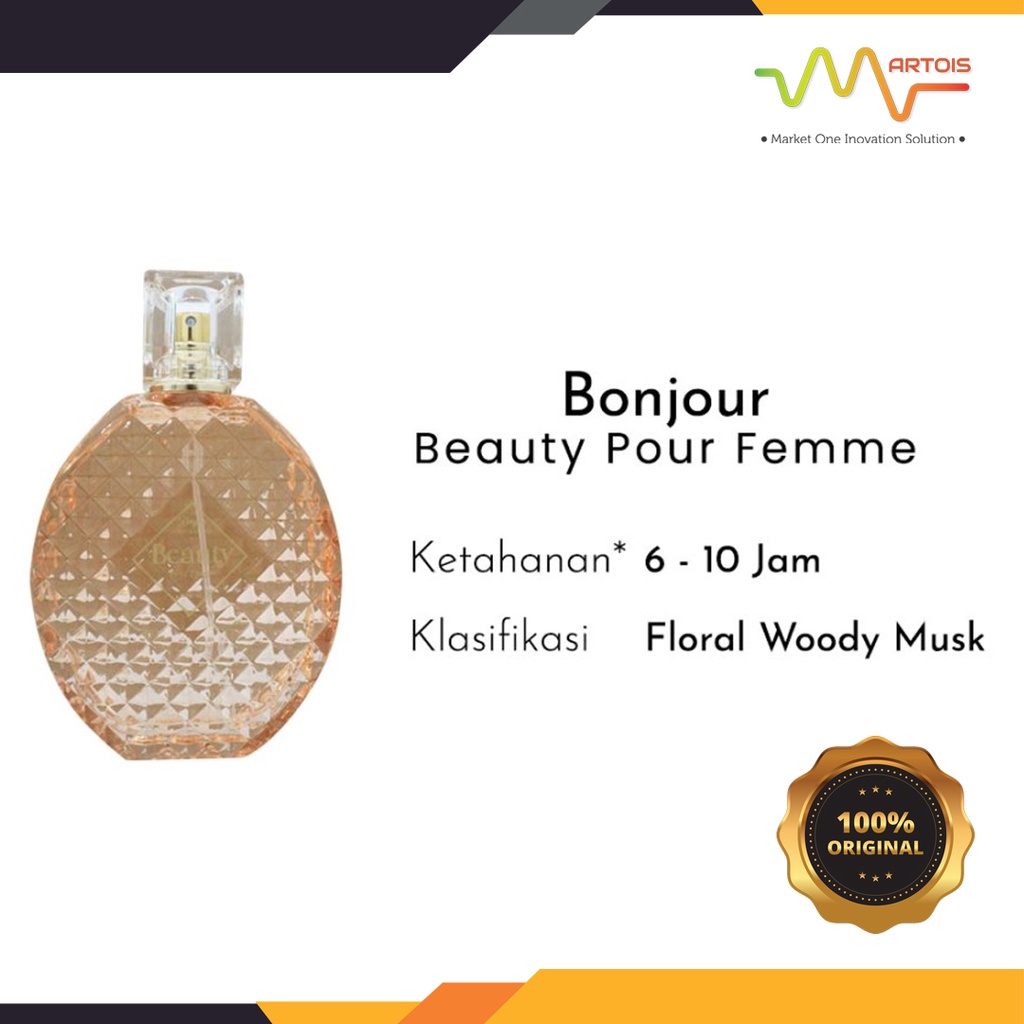 Parfum Original Bonjour Beauty Pour Homme Eau De Parfume 100ml