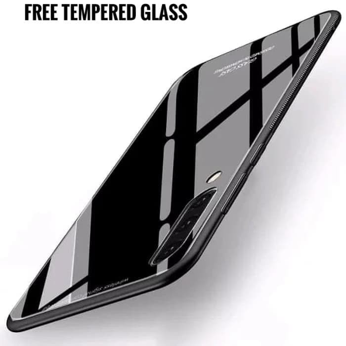 Samsung Galaxy A30s A50s Glass Case Hard Case Premium