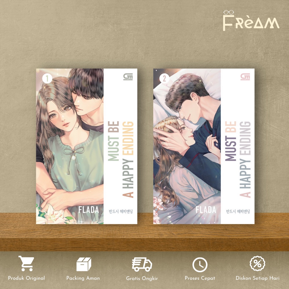 Buku Novel Must Be a Happy Ending 1 (It Must be A Happy Ending 1),  Must Be a Happy Ending 2 (It Mus