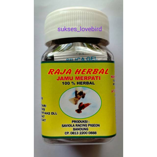 Jamu Merpati Raja Herbal(250 butir)