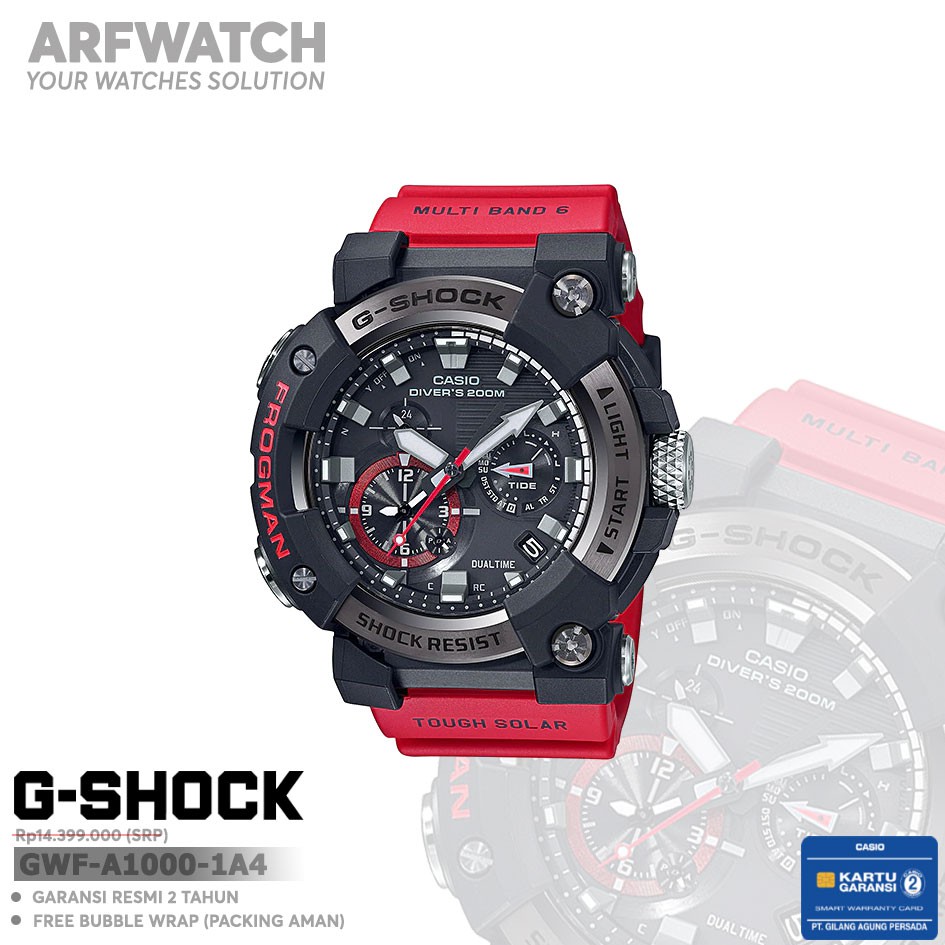 Casio G-Shock GWF-A1000-1A4 / GWF-A1000-1A4DR Original